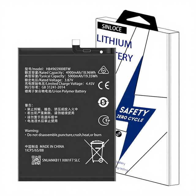 SINLOCE Wholesale High Quality Production Mobile Cell Phone Battery Factory for Huawei P8 P10 Lite P20 Pro Nova 3i