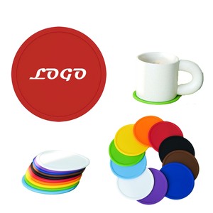 Posavasos de café Costers Cerveza de lujo Logotipo personalizado Bebida de silicona Posavasos de goma de PVC de silicona personalizado - Product Image 3