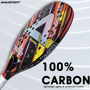 2025 fabricante superior diseño personalizado 3K/12K/18K raqueta <span class=keywords><strong>de</strong></span> tenis <span class=keywords><strong>de</strong></span> paleta <span class=keywords><strong>de</strong></span> fibra <span class=keywords><strong>de</strong></span> carbono EVA Grip raqueta <span class=keywords><strong>de</strong></span> tenis <span class=keywords><strong>de</strong></span> playa para deportes - Product Image 3