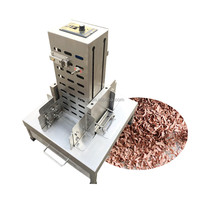 Machine de découpe de pépites de chocolat commerciale arrose de chocolat faisant la machine machine de coupe de copeaux de chocolat
