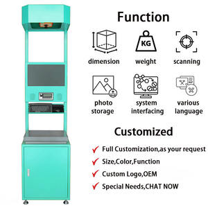 Code-Scanner Kleinpaket-Statikwaage mit Codeleser Scan- und Wiegemaschine für Express-Logistik - Product Image 2