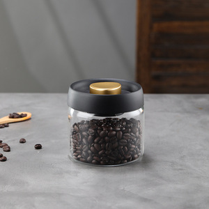 Contenitore in <span class=keywords><strong>Vetro</strong></span> Borosilicato ad Alta Resistenza con Chiusura Ermetica, Barattolo per Conservazione in Cucina 800-1000ml, Contenitore Moderno Minimalista per Cereali - Product Image 6