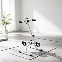 Mini vélo d'exercice pour les bras et les jambes, entraîneur pour personnes âgées, rééducation, vélo à pédales avec compteur numérique