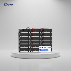 Système d'énergie solaire Deye BOS-W au prix d'usine, 5 kWh, 25 kWh, 40 kWh, 60 kWh, 87 kWh, batterie au lithium LiFePO4 commerciale 51,2 V - Product Image 1