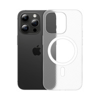 Coque de téléphone de haute qualité, ultra-fine, à motif ondulé, avec aimant réel, en PP, antichoc, compatible avec les modèles 11/12/13/14/15/Pro/Max, fabriquée en usine