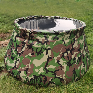 ढहने टैंक पानी फोल्डेबल वर्षा बैरल 2500 गैलन प्लास्टिक वाटर टैंक - Product Image 3