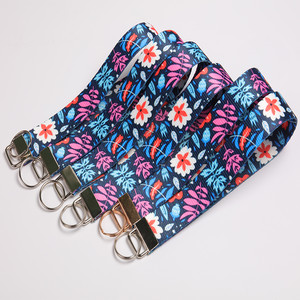 Изготовленный на заказ ремешок на запястье оптовая продажа короткий ремешок безопасный Классический Пользовательский брелок для ключей шнур - Product Image 5