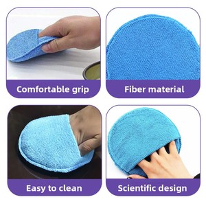 Lingette démaquillante réutilisable en <span class=keywords><strong>microfibre</strong></span> douce, sans peluches, facile à laver, séchage rapide, pour le visage - Product Image 3