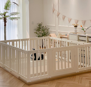 คอกเด็กเล่นพร้อมสนามเด็กเล่นสำหรับเด็กวัยหัดเดินในบ้านเด็กเล่นรั้วบ้านเด็กเล่นในร่ม - Product Image 1