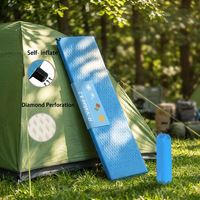 Matelas de couchage gonflable ultraléger, matelas pneumatique pour le camping, durable, pour la randonnée, le backpacking, matelas de camping gonflable