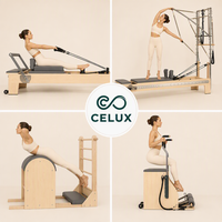 Ensemble de Reformer de Yoga et Pilates, Équipement d'Exercice Physique, Kit de 5 Pièces pour Entraînement à Domicile