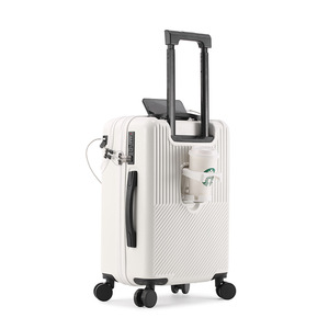 20 22 24 26 Inch Expandable Hardside Carry on Luggage With Front Compartment <strong>Lightweight</strong> Carry on <strong>Suitcase</strong> for Airplane - Product Image 1
