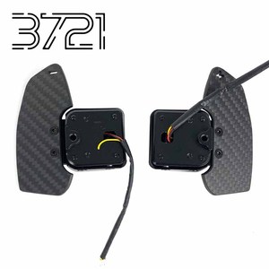 Volante de fibra de carbono con levas de cambio magnéticas para Audi A3 A4 A5 S3 S5 RS3 RS4 RS5 B9 PA - Product Image 3