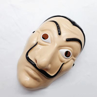 Masque d'Halloween Paper House Dali Mask Spanish Movie Funny Full Face Performance Prop Mask