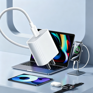 Adaptateur secteur <span class=keywords><strong>USB</strong></span> C 35W avec prise UK US EU, chargeur rapide PD, chargeur mural pour téléphone portable, chargeur sans fil pour <span class=keywords><strong>iPhone</strong></span> iPad - Product Image 3