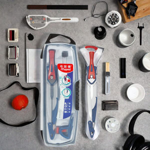 MAPED Ensemble de boussole pour étudiant 3 pièces avec <span class=keywords><strong>levier</strong></span> de verrouillage intelligent Ensemble de boussole de construction en métal pour étudiants - Product Image 2