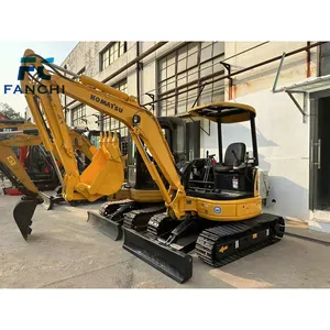 حفارة زاحفة صغيرة 3 طن Komatsu pc30mr رخيصة الثمن ومصممة وبحالة جيدة وبجودة عالية مستعملة في حالة جيدة بتخفيضات كبيرة