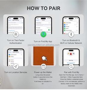 Làm việc với Apple tìm thấy Ví an toàn Mag của tôi theo dõi người giữ từ tính mạnh nhất cho <span class=keywords><strong>Iphone</strong></span> với 6 khe cắm thẻ - Product Image 5