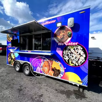 Camion de restauration rapide coloré, mignon et attrayant, très demandé, pour la vente au détail