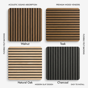 Para KASARO, paneles <span class=keywords><strong>de</strong></span> pared acústicos <span class=keywords><strong>de</strong></span> MDF <span class=keywords><strong>de</strong></span> alta calidad, listones insonorizados para decoración <span class=keywords><strong>de</strong></span> pared <span class=keywords><strong>de</strong></span> madera Interior <span class=keywords><strong>de</strong></span> dormitorio para hoteles - Product Image 3