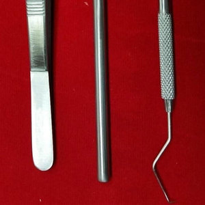Juego de 3 Piezas de Alta Calidad para Exámenes Dentales, Instrumentos Profesionales Manuales para Rellenos de Composite, Juego de 5 Piezas de Doble Punta - Product Image 6