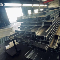 Perfil de Acero Galvanizado Laminado en Frío Tipo C Z U, Soporte Estructural Unistrut, Viga de Acero Tipo C, Correas para Techos