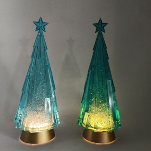2024 <b>LED</b> <b>Light</b> Crystal Acrylic Artificial Christmas <b>Tree</b> - Product Image 6