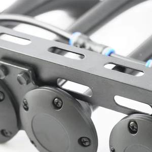 ZKXX usine <span class=keywords><strong>voiture</strong></span> haut-parleurs 24V fort 8 trompettes noir métal trompette pour camions Semis SUVs bus <span class=keywords><strong>klaxon</strong></span> - Product Image 4