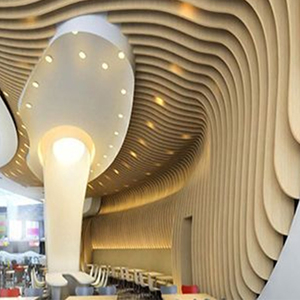 Design Artistico Moderno, Facciata Ondulata 3D, Pareti in Alluminio Ecologiche, Ignifughe e Impermeabili per Interni ed Esterni, Rivestimenti per Ville - Product Image 2