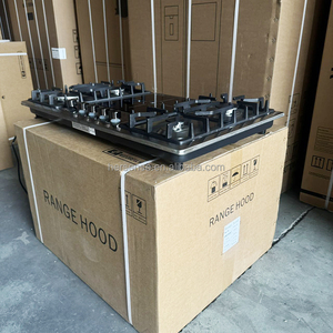 Cocina <span class=keywords><strong>de</strong></span> Acero Inoxidable con 4 Quemadores <span class=keywords><strong>de</strong></span> Gas y 1 Placa Eléctrica, 220V, Multifuncional para Cocina, Hogar y Restaurante - Product Image 6