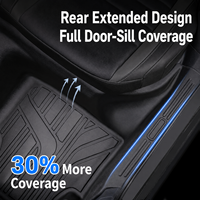 Accessoires intérieurs de voiture, tapis de sol de voiture en TPE 5D imperméables de luxe pour toutes les saisons, sur mesure pour BYD Sealion 05 EV 2025