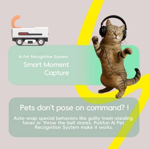 Интерактивный робот-питомец AI в форме прямоугольника для собак и кошек: умное обход препятствий, сверхдолгое время работы от аккумулятора - Product Image 6