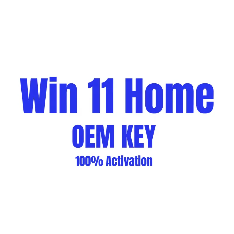 100% กุญแจ OEM สำหรับใช้ในบ้านทั่วโลก Win 11การเปิดใช้งานออนไลน์คีย์ลิขสิทธิ์ที่บ้าน Win 11
