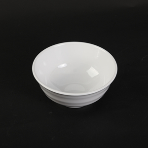 Ciotola in Melamina Bianca A5 da 6 Pollici a Prezzo di Fabbrica, Ciotole Rotonde per Riso e Zuppa, Piccole Ciotole in Melamina per Ristoranti - Product Image 3
