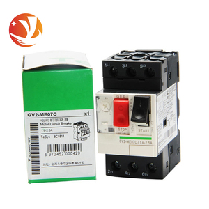 Interruptor de Protección de Sobrecarga de Motor Térmico-Magnético GV2ME07C 16 I/O 110V de Schneider, Nuevo y Original, Enlace I/O PLC - Product Image 1