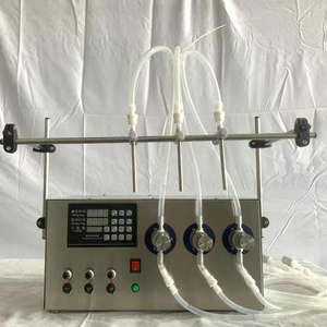 เครื่องบรรจุของเหลวแบบแม่เหล็ก 316L รุ่นสั่งทำพิเศษ สำหรับสบู่ น้ำหอม ไวน์ น้ำส้มสายชู กึ่งอัตโนมัติ ความแม่นยำสูง 220V - Product Image 1