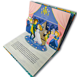 Tùy Chỉnh Boardbook Cô Bé Lọ Lem Pop Lên Sách Cho Trẻ Em In Theo Yêu Cầu Giáo Dục Đọc Sách Pop Lên Sách Cho Trẻ Em Giáo Dục - Product Image 6