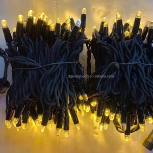 Luces de Navidad LED Sting Garland 100 LED Light Strings 10M 20M 30M 230V impermeable al aire libre vacaciones boda fiesta Decoración - Product Image 4