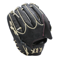 Gant de baseball en cuir personnalisé pour l'infeld avec motif en relief et logo brodé, modèle professionnel pour adulte, modèle 007 par ACES