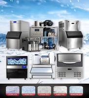 Machine à glaçons en flocons commerciale à économie d'énergie 200 kg/jour en acier inoxydable pour la petite pêche et la transformation des produits de la mer