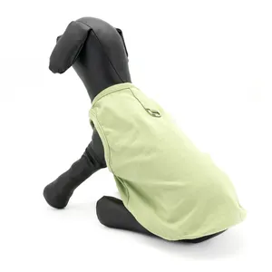 Plaindog quần áo cotton chó và chủ sở hữu phù hợp với thiết kế quần áo Tank Top t Áo sơ mi Pet trang phục phụ kiện nguồn cung cấp