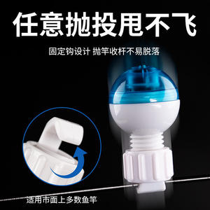 Alarma de pesca Pond Blade, luz electrónica para la punta de la caña, alimentada por batería, de doble uso para estanques y embalses - Product Image 5