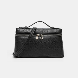 <span class=keywords><strong>Bolso</strong></span> de almuerzo Lp19 de cuero PU, mini, moderno, para mujer, estilo 2025, tipo Gigi, bandolera, con cremallera - Product Image 1