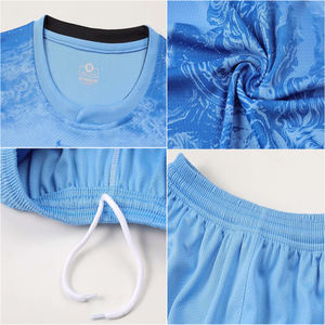 Großhandel Günstige Thailand-Qualität Fußballtrikot Sublimations-Trainingsuniform Einfarbige Fußballbekleidung Maillot Palästina Rose - Product Image 6