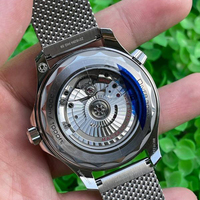 Montres automatiques de luxe pour hommes, prix d'usine en gros, mécaniques, étanches 300m, mouvement 8806, boîtier en acier inoxydable 007, bracelet 20mm