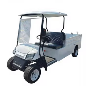 Voiturette de golf électrique intelligente à 4 places avec commande électronique, option chasse-neige, moteur AC haute efficacité 5KW - Product Image 1