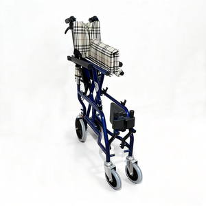 Chaise roulante pliable en aluminium légère, fournie directement par l'usine chinoise, pour personnes handicapées - Product Image 6