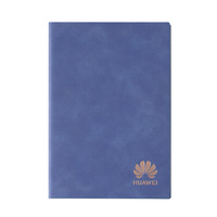 Ensemble cadeau de carnet de notes personnalisé, carnet de notes en cuir PU de luxe, couverture souple, papeterie, logo personnalisé avec stylo, journal, agenda, impression