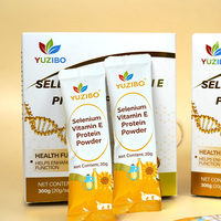 Poudre de levure enrichie en sélénium et en vitamine E pour la nutrition sportive des adultes, qualité alimentaire, 20-29g de protéines par portion, vente en gros