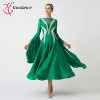 B-23009 personnalisé nouvelle robe de danse de salon standard international robes de danse de salon en soie perlée de haute qualité à vendre